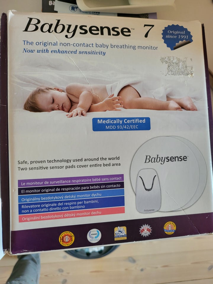 Babyalarm, Baby sense 7 alarm, Baby