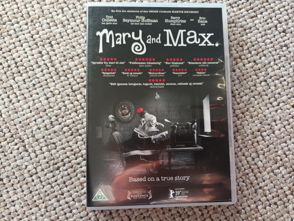 Mary and Max, DVD, tegnefilm