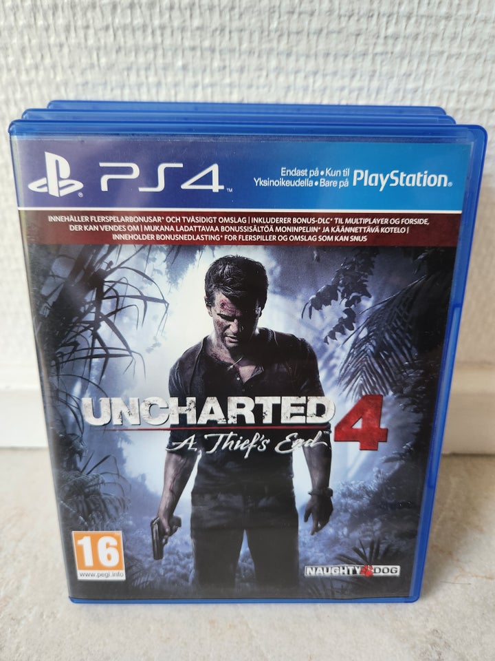 Uncharted 4- a thiefs end PS4