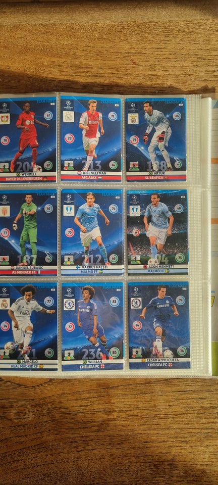 Samlekort, Panini Champions