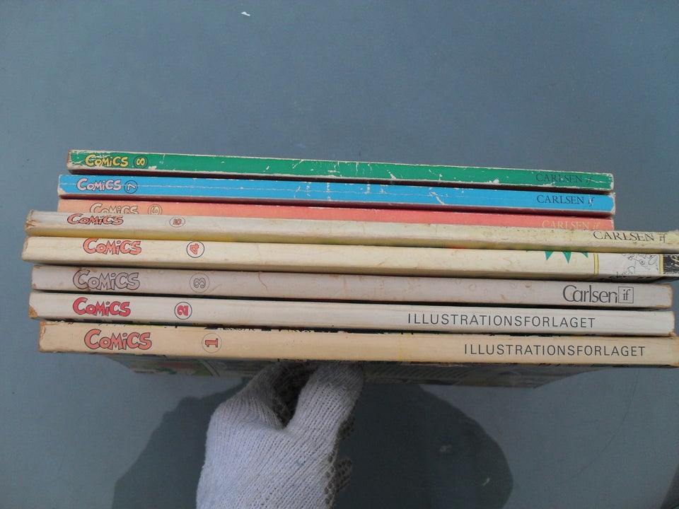 STORE COMICS NR. 1-8 KOMPLET,