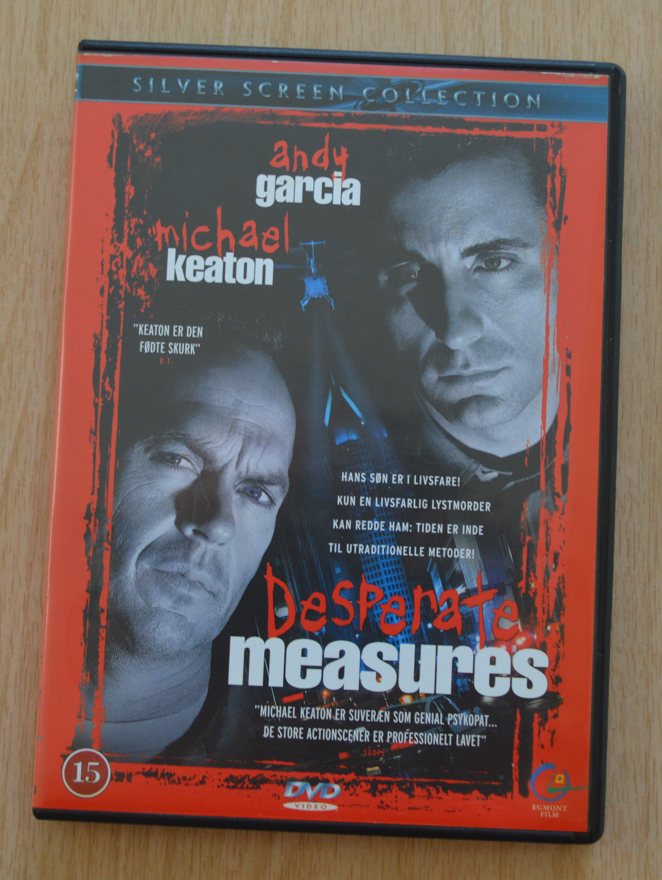 Desperate Measures, DVD, action