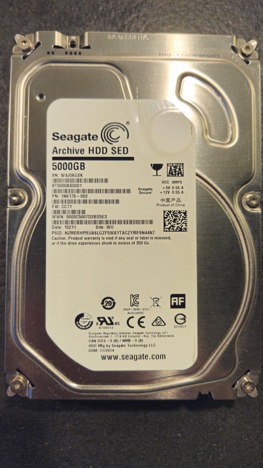 Seagate, 5000 GB