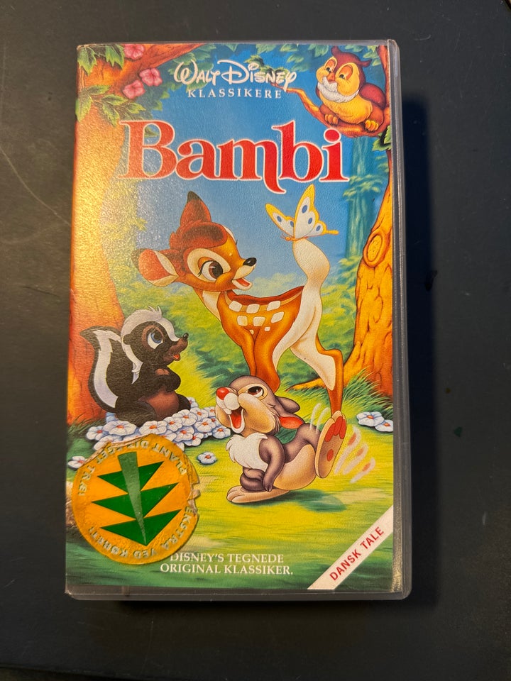 Tegnefilm, Bambi , instruktør walt