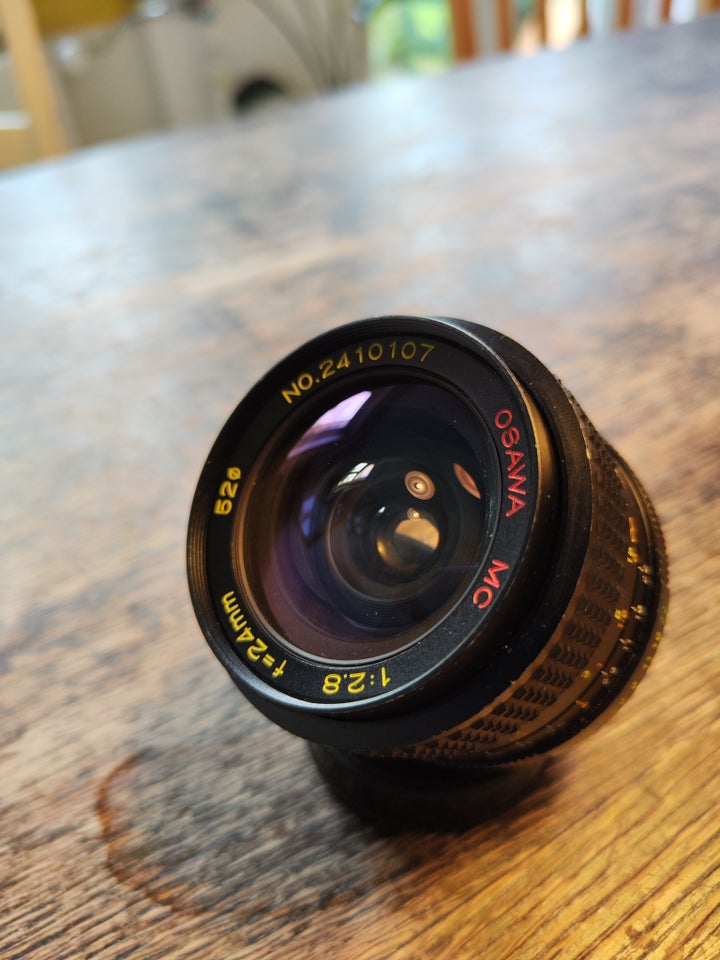 Vidvinkel andet mærke Osawa 24mm