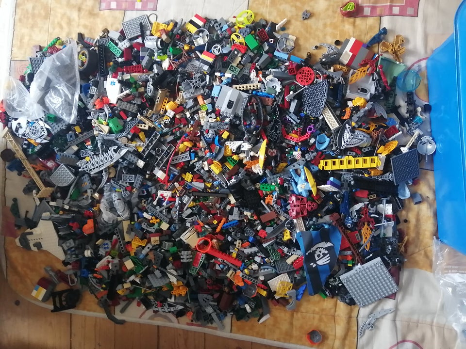 Lego blandet, 20 kilo lego