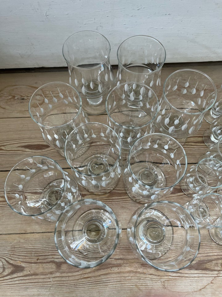 Glas Rødvinsglas sherryglas