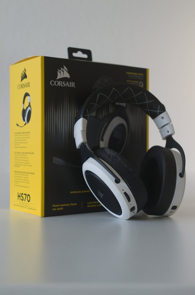 Headset, Corsair HS70, Rimelig