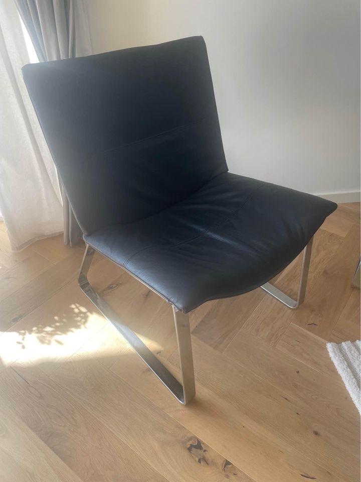 Loungestol læder BOCONCEPT