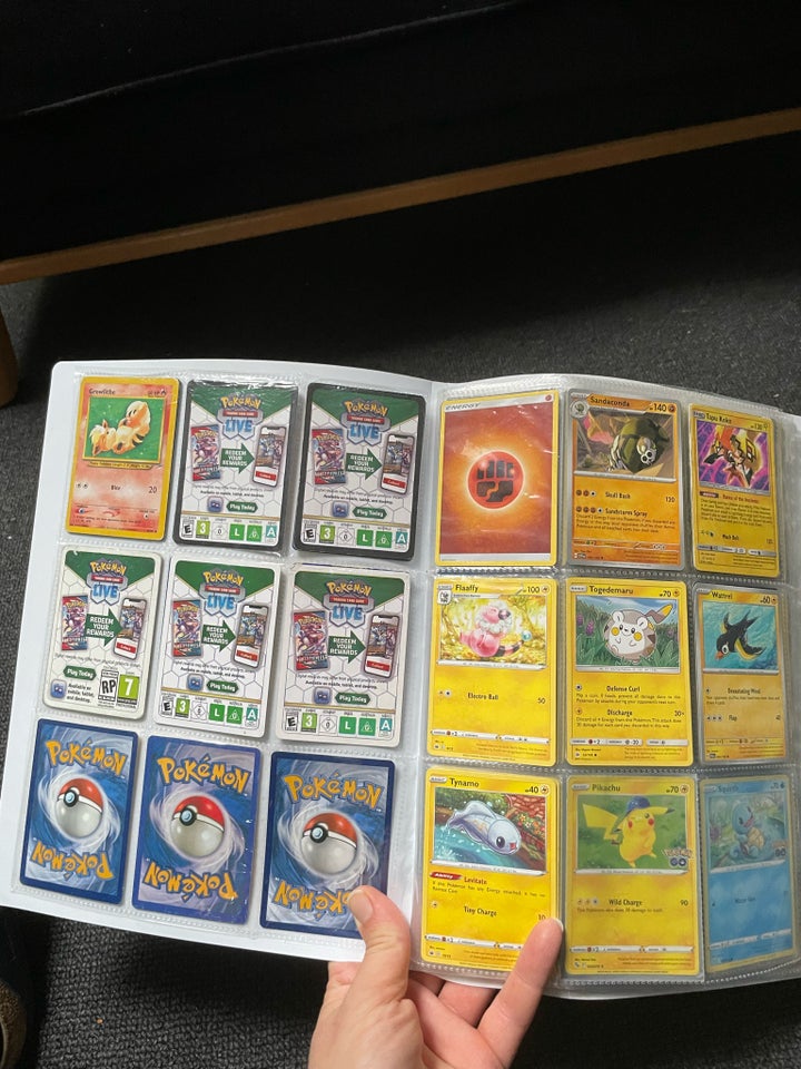 Samlekort, Pokemon samlemappe med