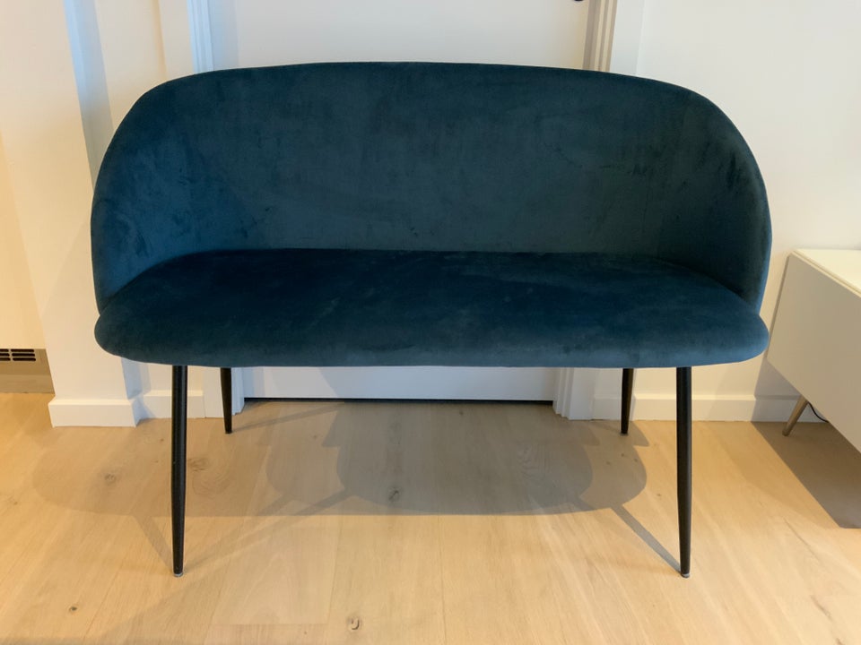 Sofa, velour, 2 pers.