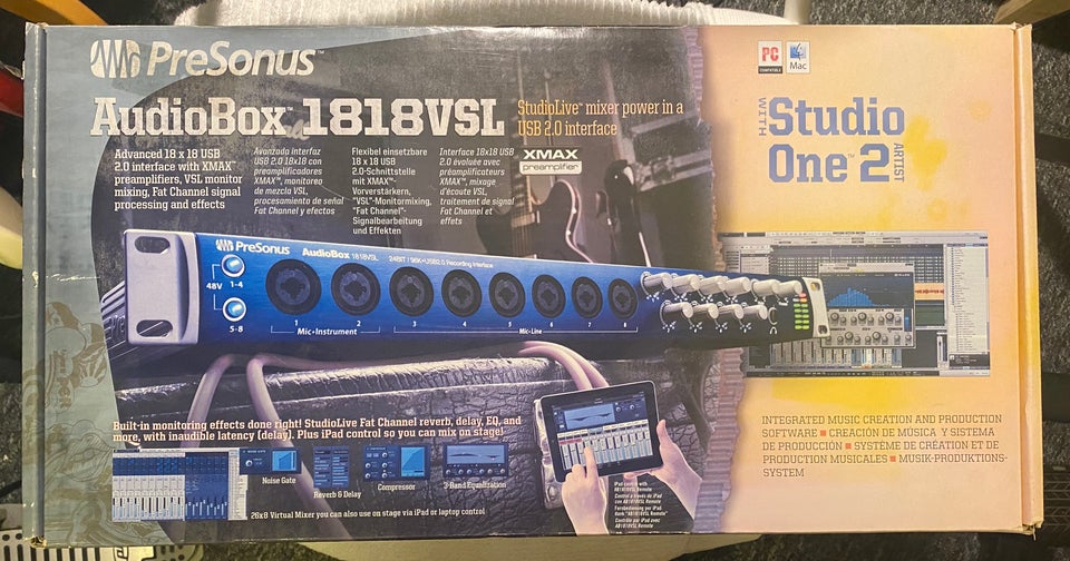 Lydkort PreSonus AudioBox 181VSL