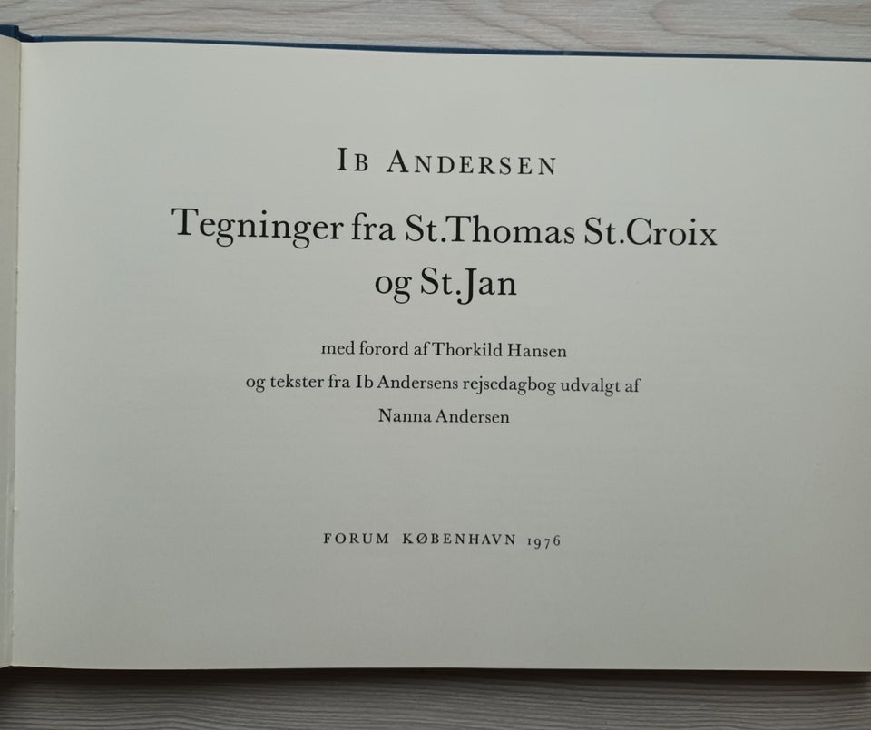 Tegninger fra St Thomas St Croix og