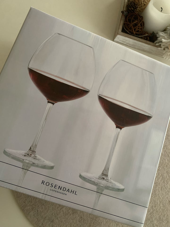 Glas, Rødvinsglas , Rosendahl