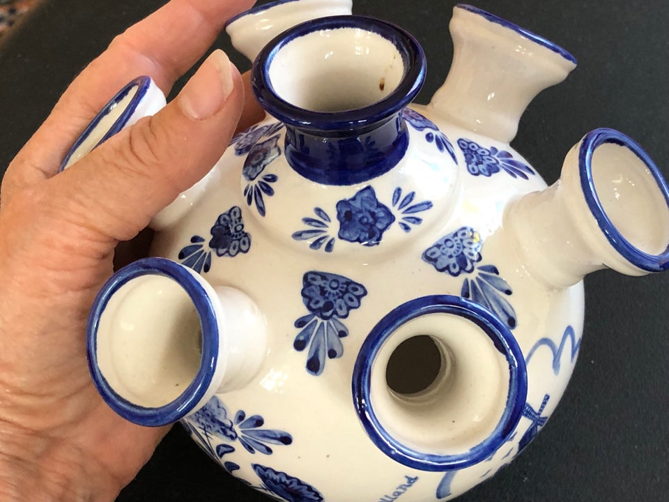 Finger vase Delft Blue motiv: