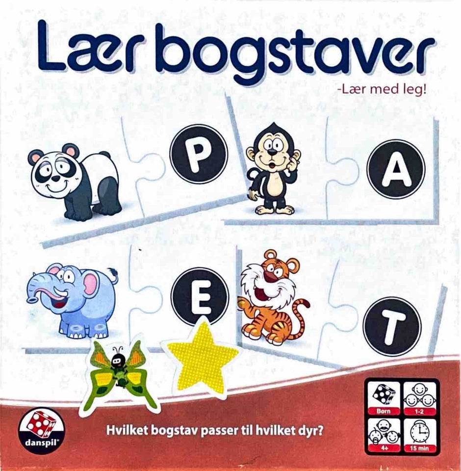 Lær bogstaver. , Børnespil,