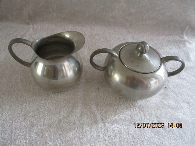 Tin, Sukker  Fløde, PEWTER