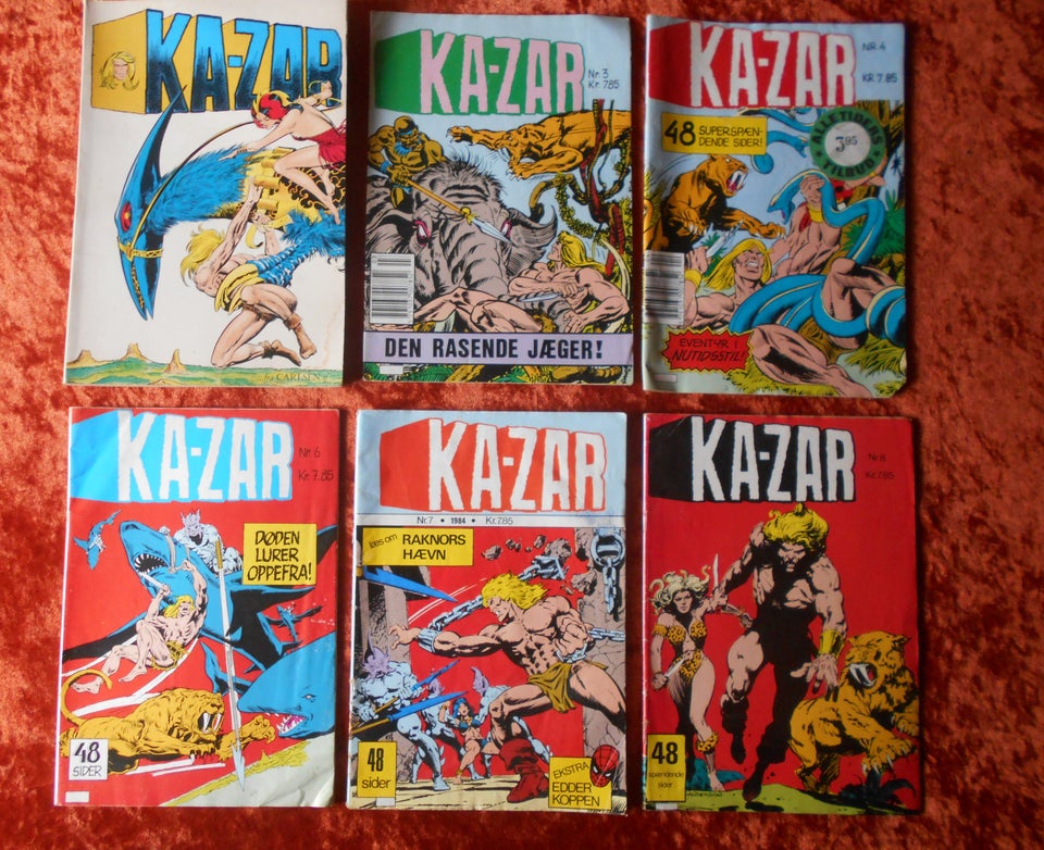 Ka-zar, Tegneserie