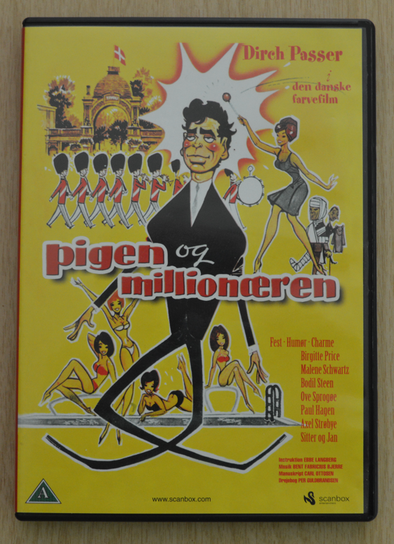 Pigen og millionæren, DVD, komedie