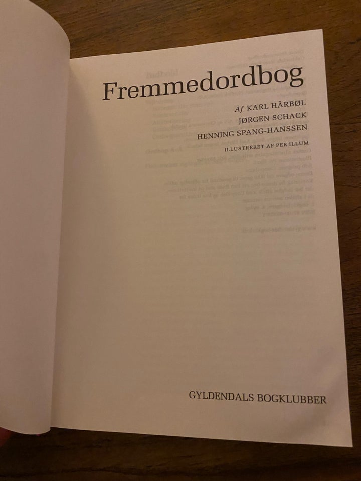 Dansk Fremmed ordbog (2005), emne: