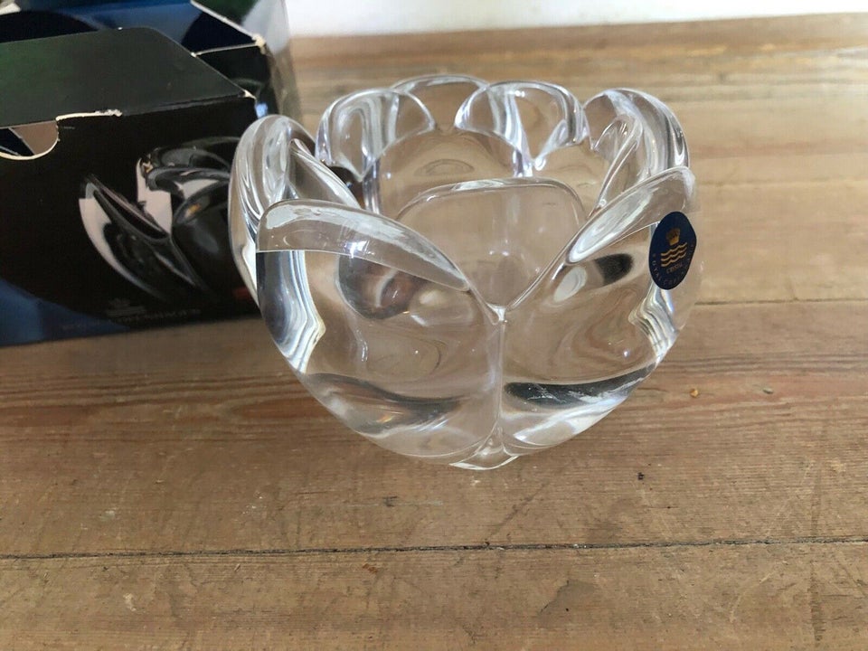 Glas Skål Lotus