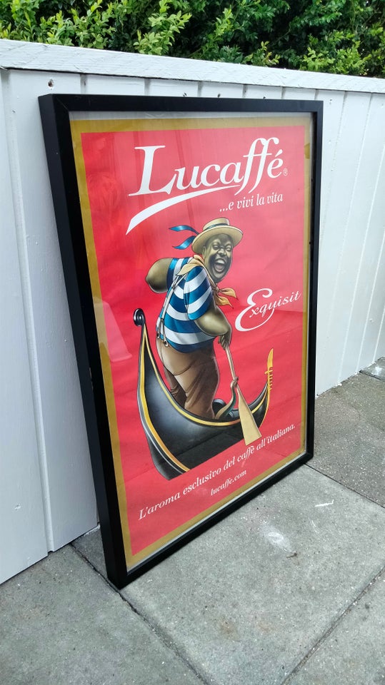 Plakat poster i ramme Lucaffe