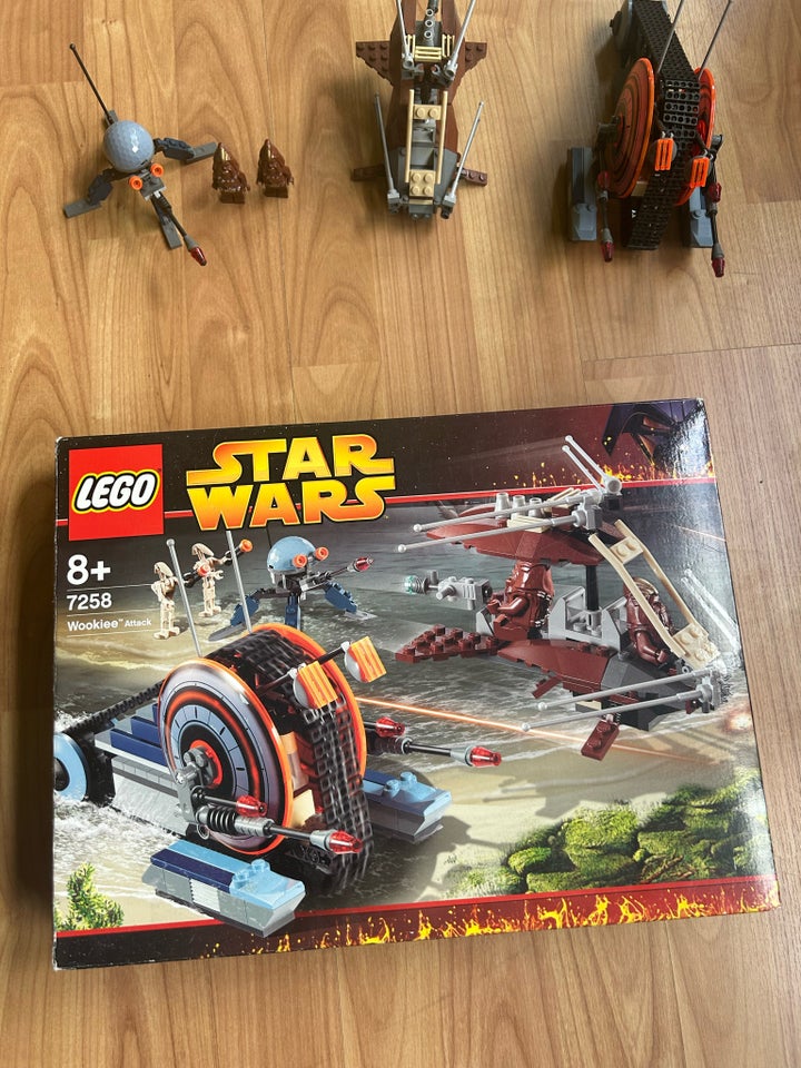 Lego Star Wars 7258 7260 og 7256