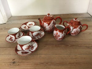 Porcelæn Teservice Kinesisk