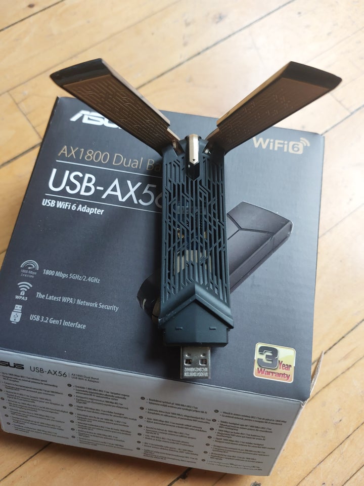 Adapter, wireless, Asus Ax 1800