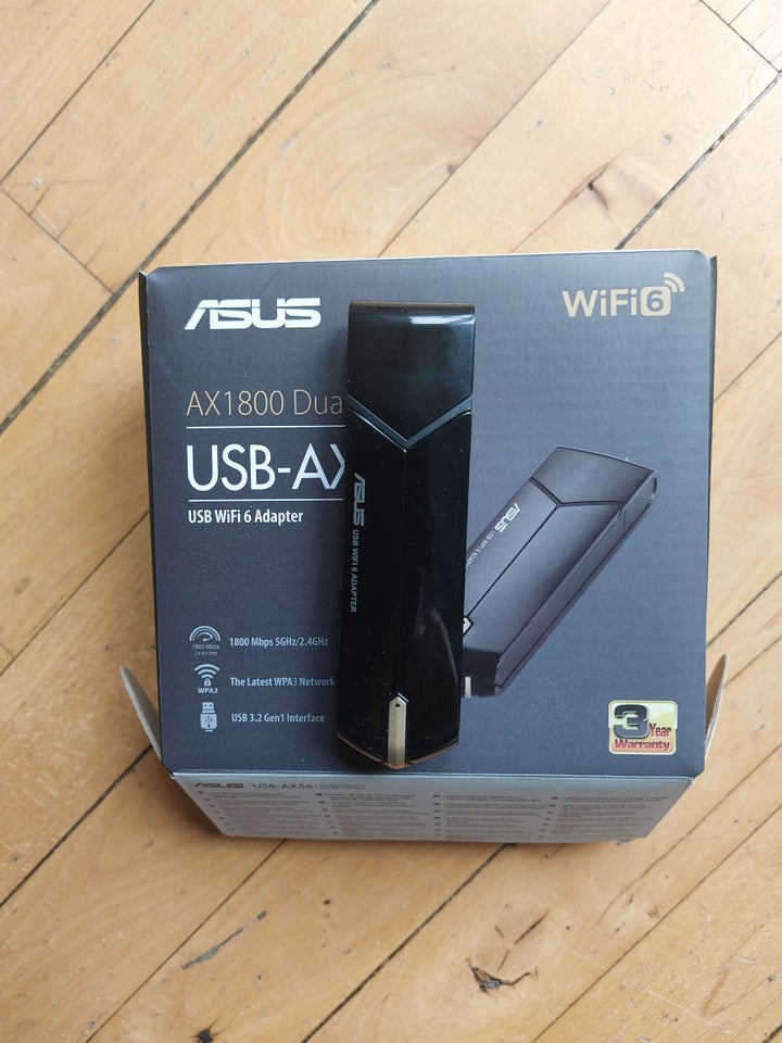 Adapter, wireless, Asus Ax 1800