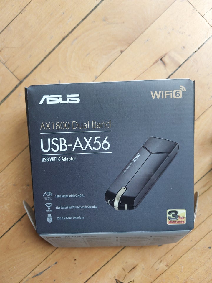 Adapter, wireless, Asus Ax 1800