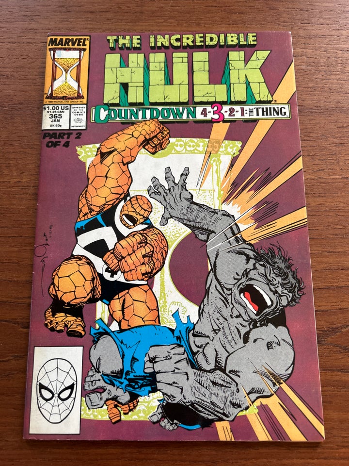 Incredible Hulk 365 1989, Marvel