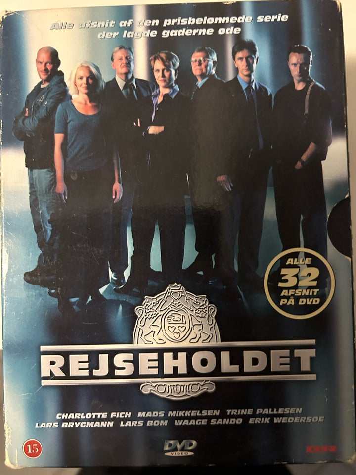 REJSEHOLDET, DVD, krimi