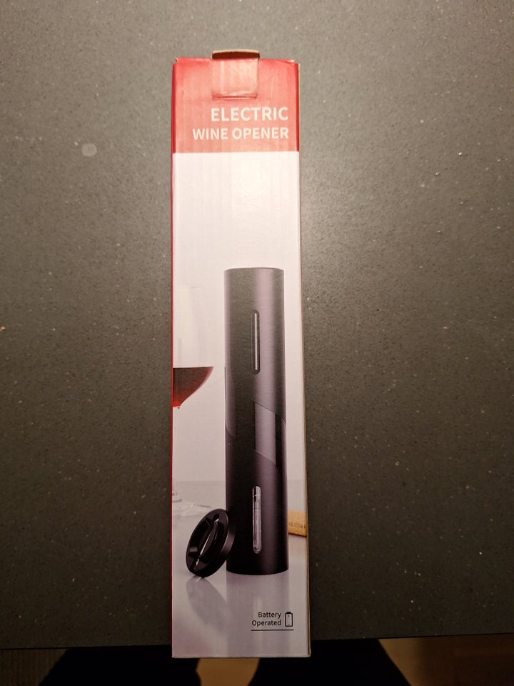 Elektrisk/batteri vin åbner