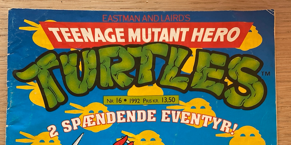 Bøger og blade Teenage Mutant