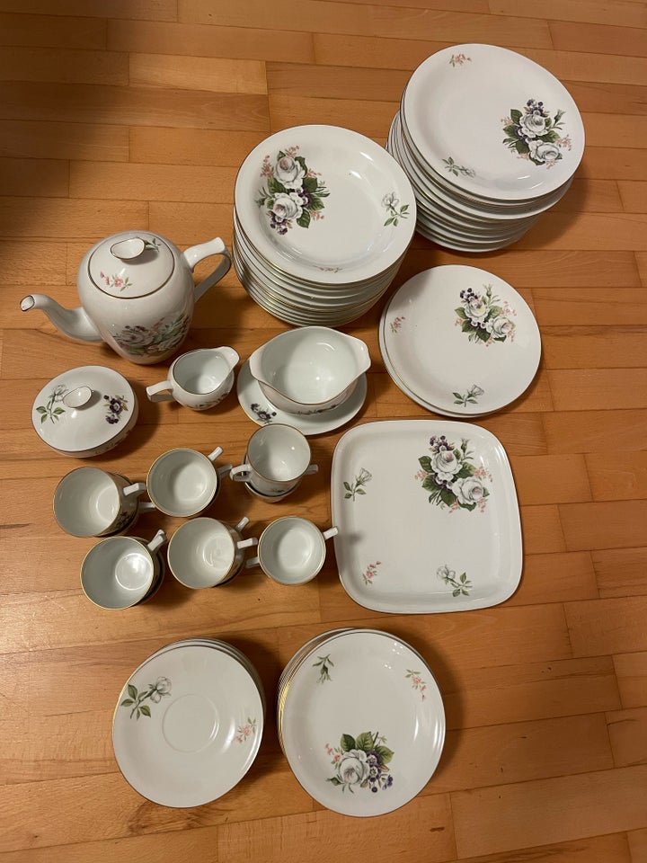 Porcelæn, Spisestel / kaffestel,