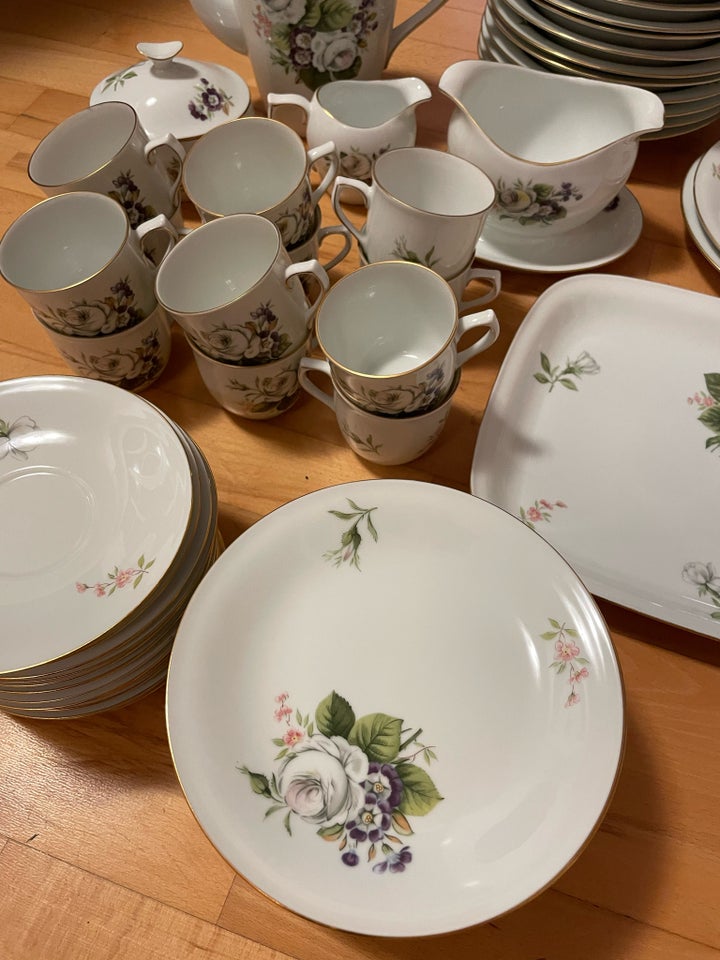 Porcelæn, Spisestel / kaffestel,