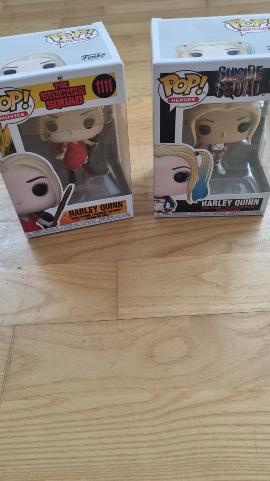 Harley Quinn Funko Pop figurer,