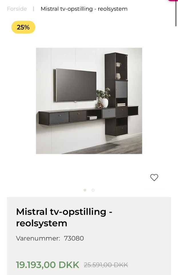 TV reolsystem, Mistral