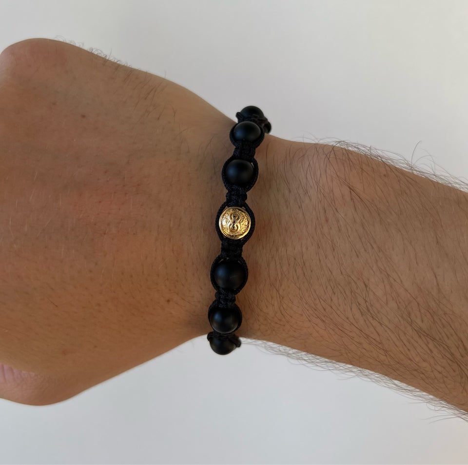 Armbånd guld Shamballa Jewels