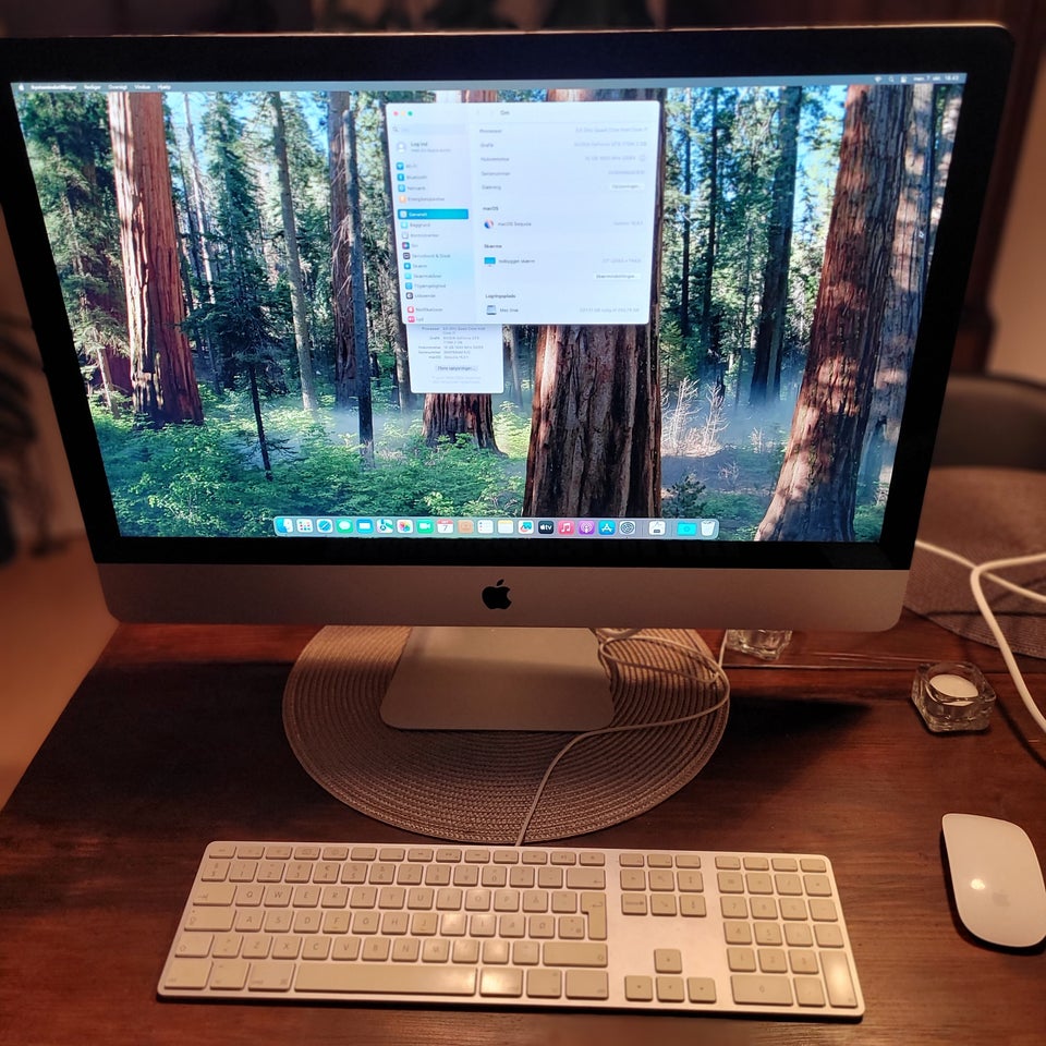 iMac, 27" Slim Model, I7 Quad Core