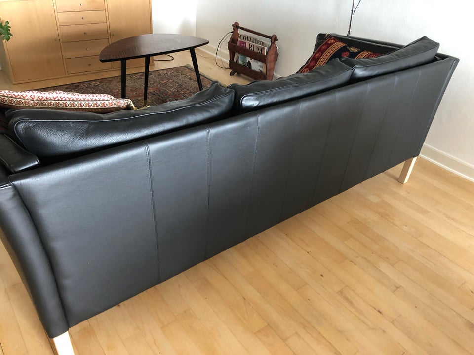 Sofa læder 3 pers