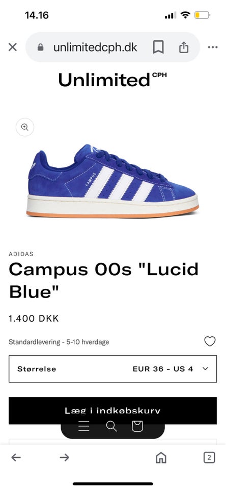 Sneakers, str. 40,5, Adidas