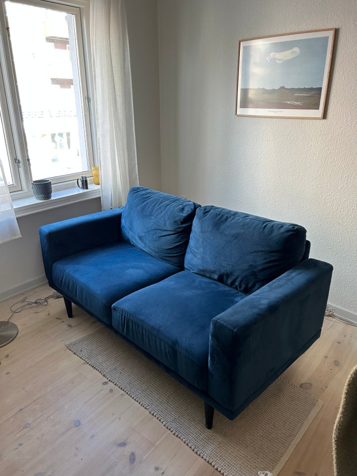 Sofa velour 2 pers