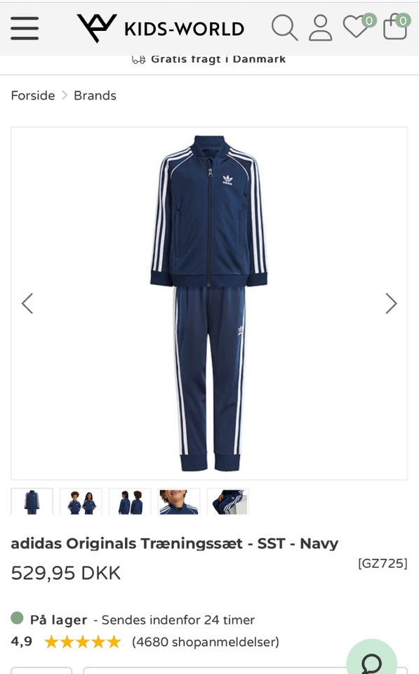 Sportstøj, Træningsæt, Adidas