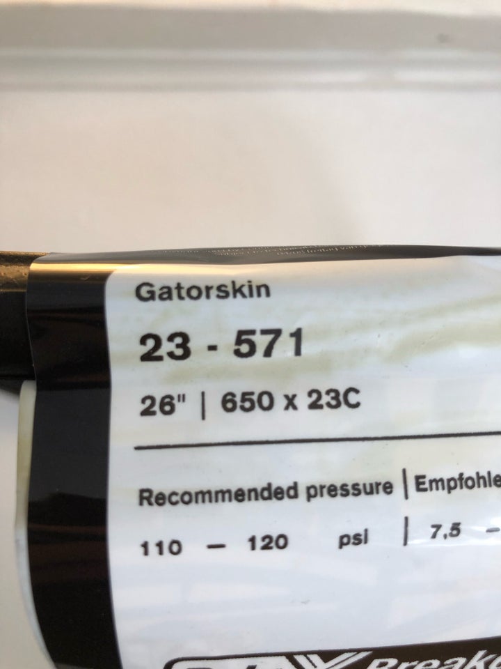 Dæk Continental Gatorskin 650x23