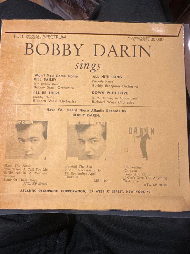 EP, Bobby Darin