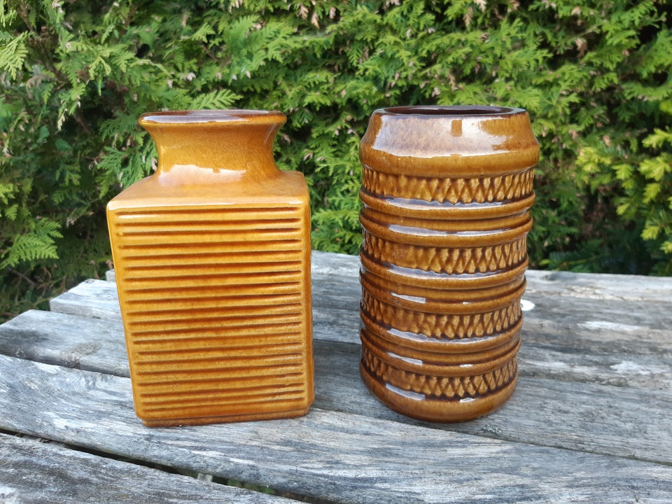 Keramik Vaser brune