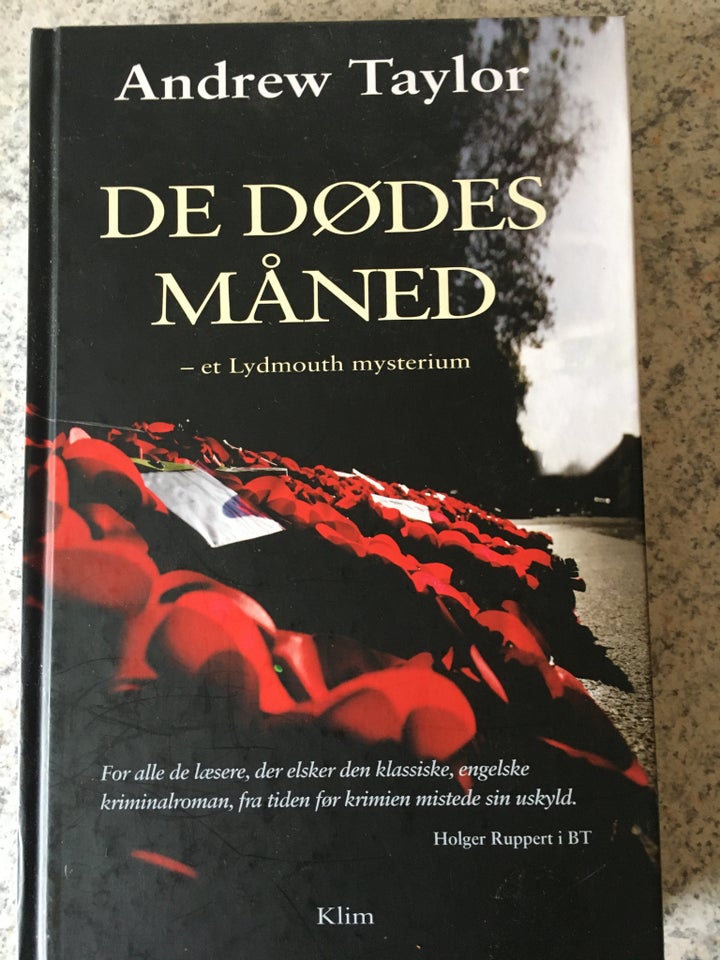 De dødes måned, Andrew Taylor,