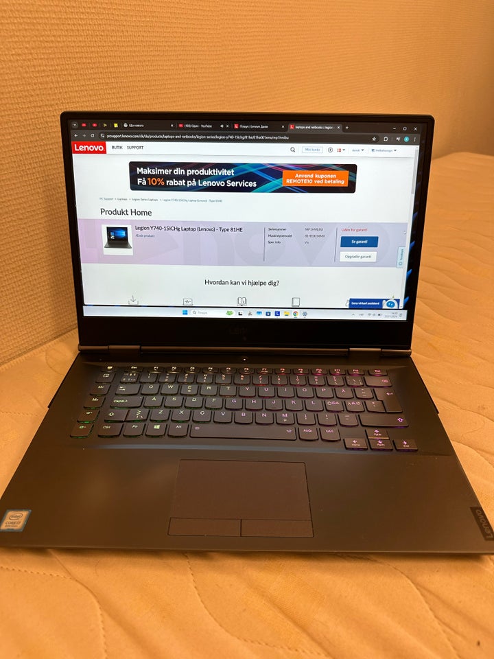 Lenovo Legion Y740-15/CHg Laptop